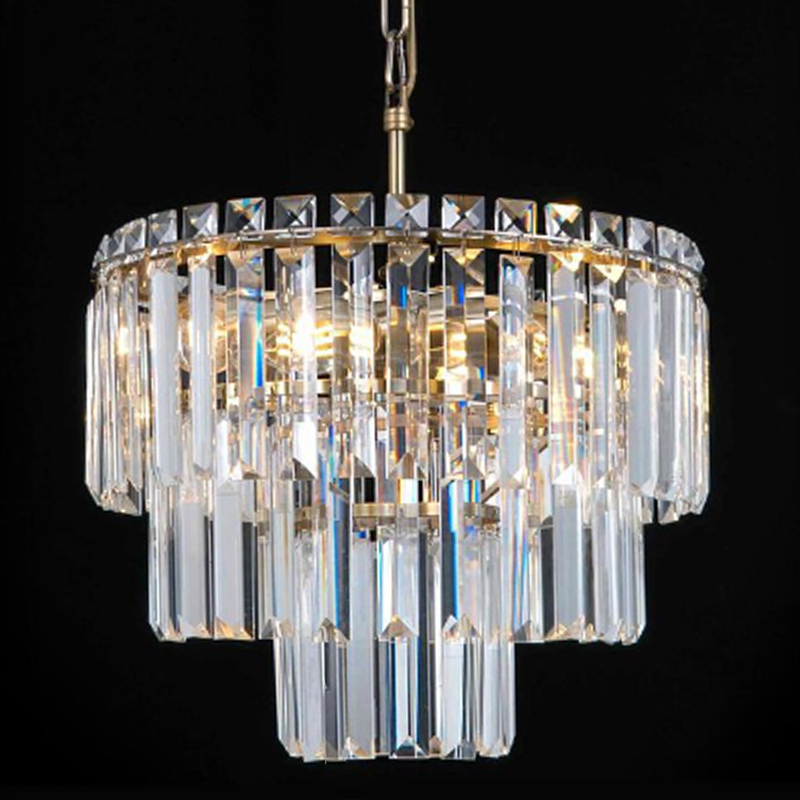 Люстра Odeon Chandelier Прозрачное Стекло диаметр 36 Прозрачный (Transparent) Латунь Люстра Odeon Chandelier Прозрачное Стекло диаметр 36 Прозрачный (Transparent) Латунь в Рязани | Loft Concept