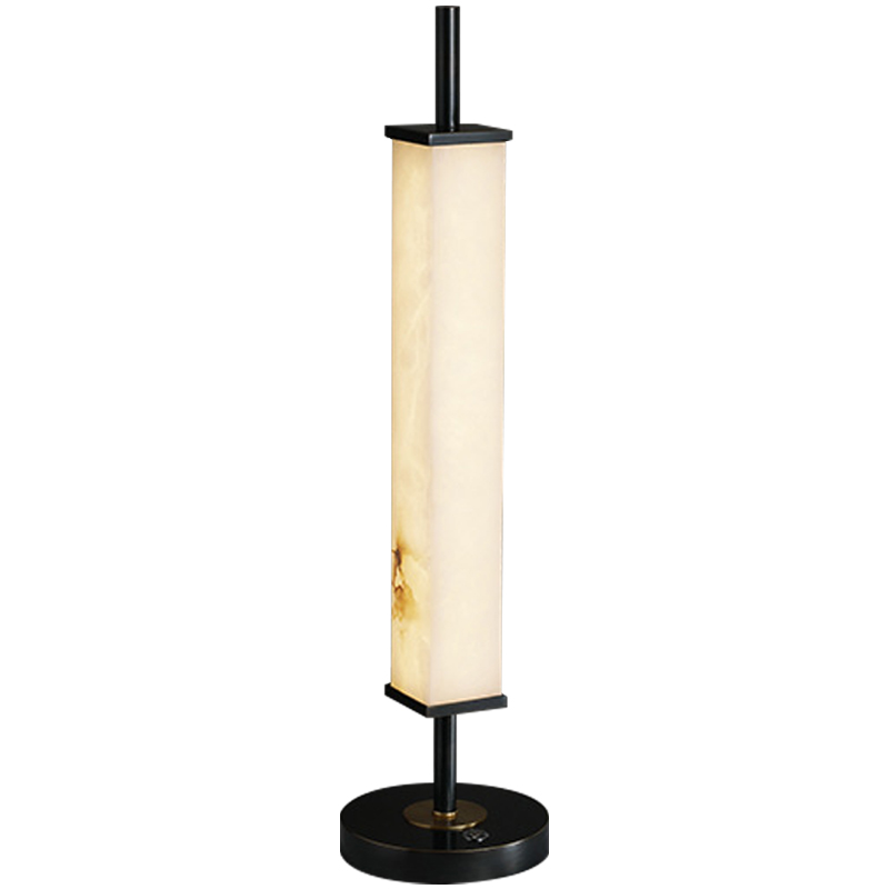 Настольная лампа Gaelle Modern Marble Table Lamp Темная медь Черный Белый Мрамор Bianco Настольная лампа Gaelle Modern Marble Table Lamp Темная медь Черный Белый Мрамор Bianco в Рязани | Loft Concept