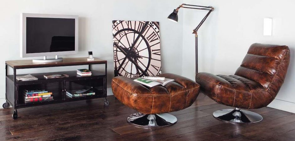 Тумба в стиле Индастриал на колёсах Industrial Bar Oak Chest mini Тумба в стиле Индастриал на колёсах Industrial Bar Oak Chest mini - Loft-Concept в Рязани