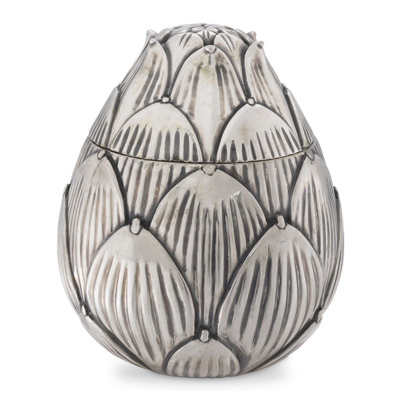 Шкатулка Eichholtz BOX ARTICHOKE Серебро винтаж Шкатулка Eichholtz BOX ARTICHOKE Серебро винтаж в Рязани | Loft Concept