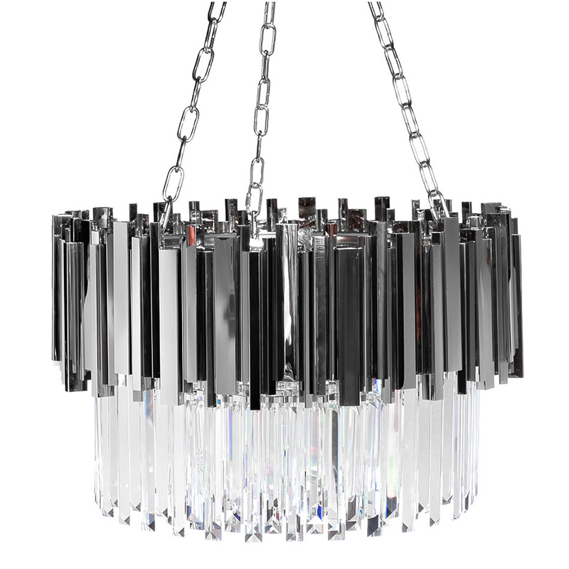 Люстра Empire Suspension Single Circle 60 chrome Хром Прозрачный в Рязани | Loft Concept 