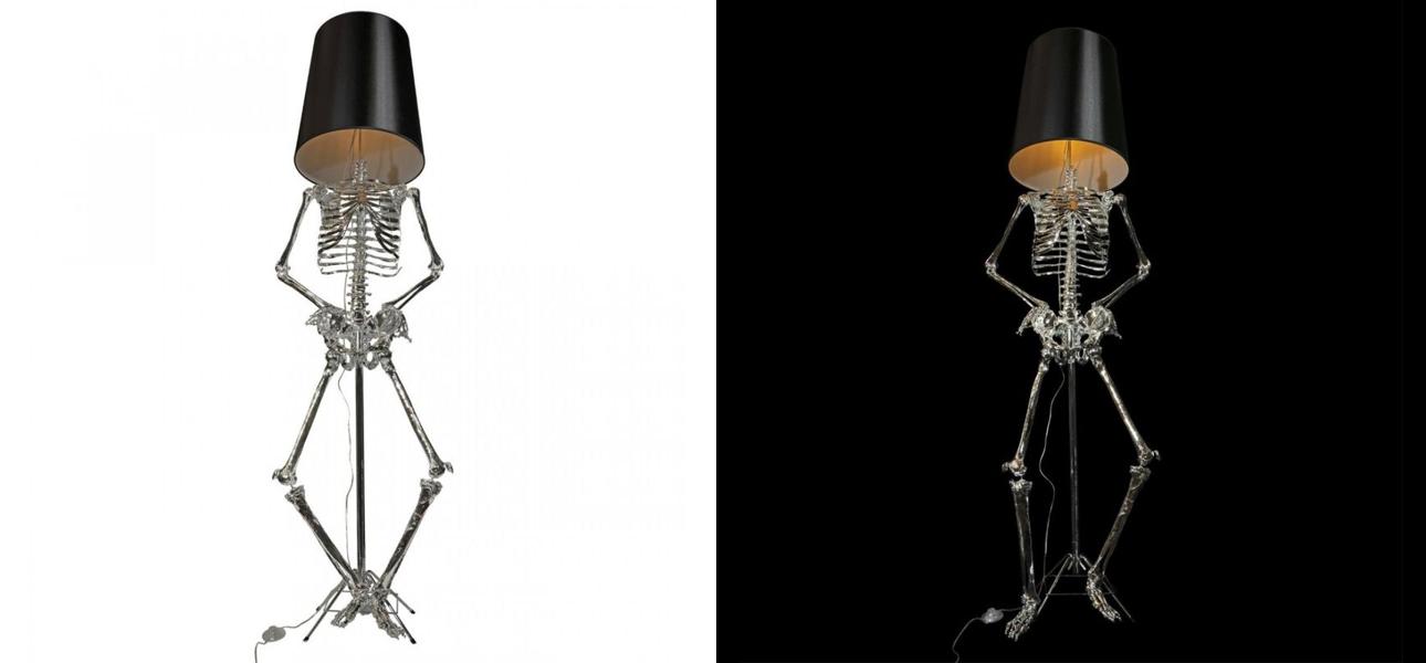 Торшер Skeleton 190 см - фото