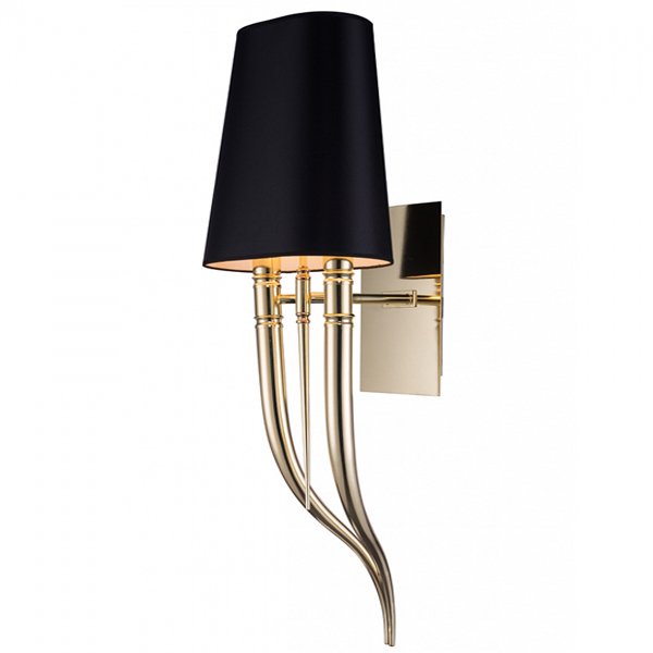 Бра Crystal Light Brunilde Ipe Cavalli Gold Золотой Черный Белый в Рязани | Loft Concept 