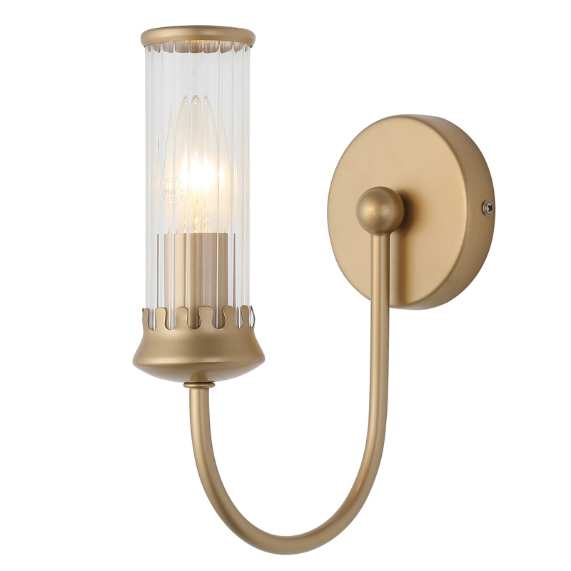 Бра Morgane Sconce gold Золотой Прозрачный Бра Morgane Sconce gold Золотой Прозрачный в Рязани | Loft Concept