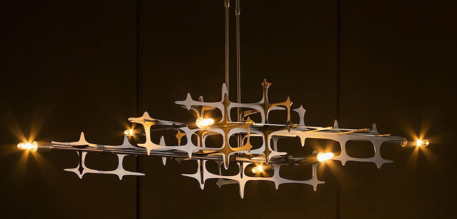 Люстра HUBBARDTON FORGE GRID PENDANT Люстра HUBBARDTON FORGE GRID PENDANT - Loft-Concept в Рязани
