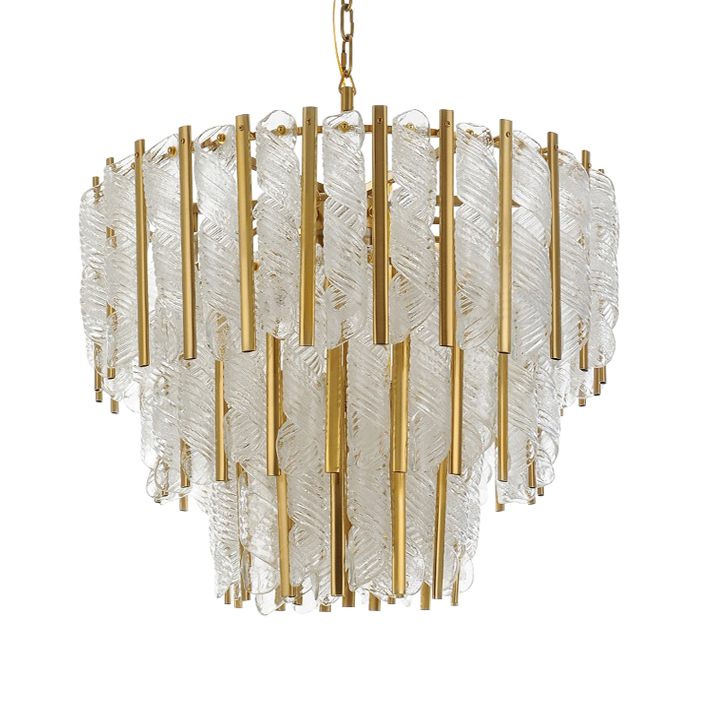 Люстра PARIS CHANDELIER Золотой Белый Люстра PARIS CHANDELIER Золотой Белый в Рязани | Loft Concept