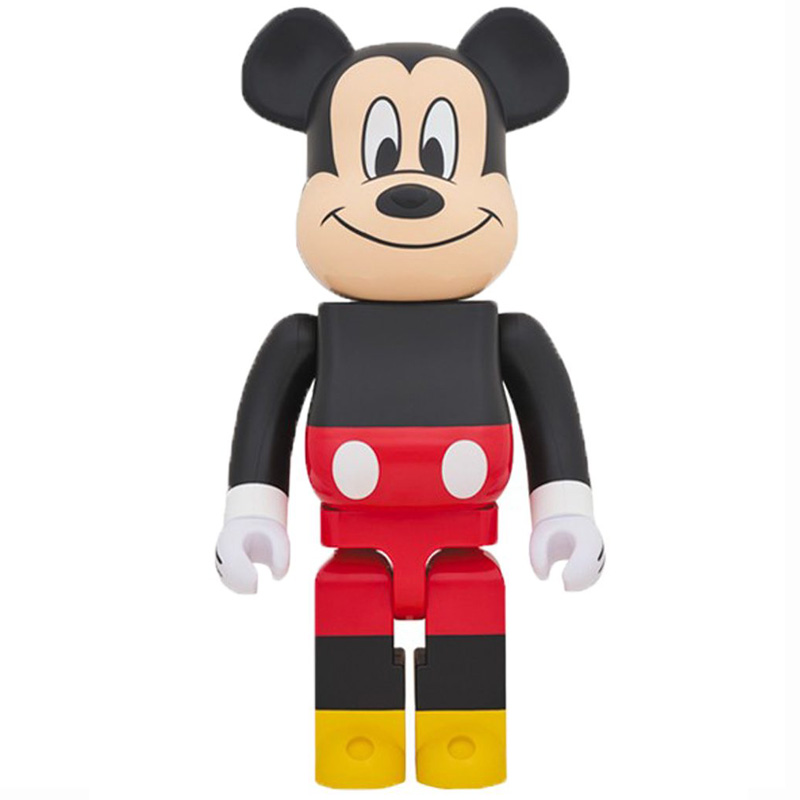 Статуэтка Bearbrick Mickey Mouse Черный Красный Желтый Бежевый Статуэтка Bearbrick Mickey Mouse Черный Красный Желтый Бежевый в Рязани | Loft Concept