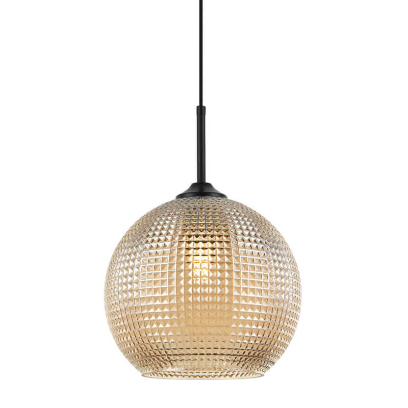 Подвесной светильник Crystal Galaxy Ball gold glass Черный Золотой Подвесной светильник Crystal Galaxy Ball gold glass Черный Золотой в Рязани | Loft Concept