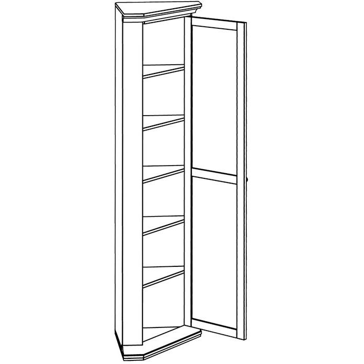 Шкаф угловой Beige corner Шкаф угловой Beige corner в Рязани