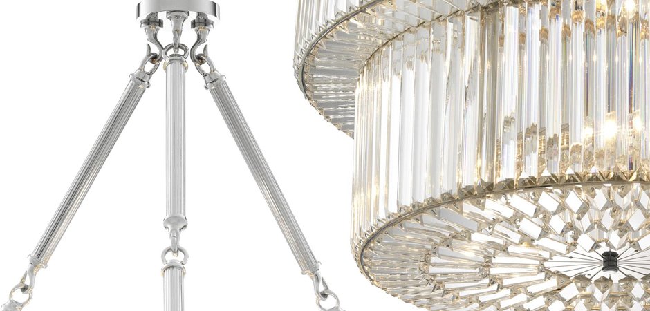 Люстра Chandelier Infinity Double Nickel Люстра Chandelier Infinity Double Nickel - Loft-Concept в Рязани