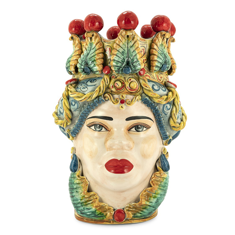 Ваза VASE MORO LADY BIG TRAD. Мульти Ваза VASE MORO LADY BIG TRAD. Мульти в Рязани | Loft Concept