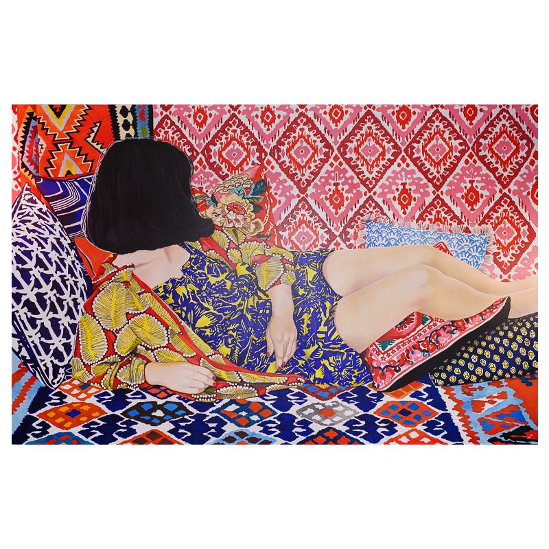Картина Camouflage 2 Naomi Okubo Мульти Картина Camouflage 2 Naomi Okubo Мульти в Рязани | Loft Concept
