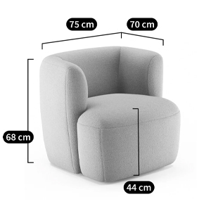 Кресло Ivy Boucle Collection Armchair Кресло Ivy Boucle Collection Armchair в Рязани