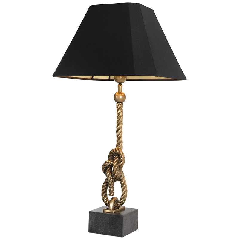 Настольная лампа Eichholtz Table Lamp Miles Черный Винтажная латунь Настольная лампа Eichholtz Table Lamp Miles Черный Винтажная латунь в Рязани | Loft Concept