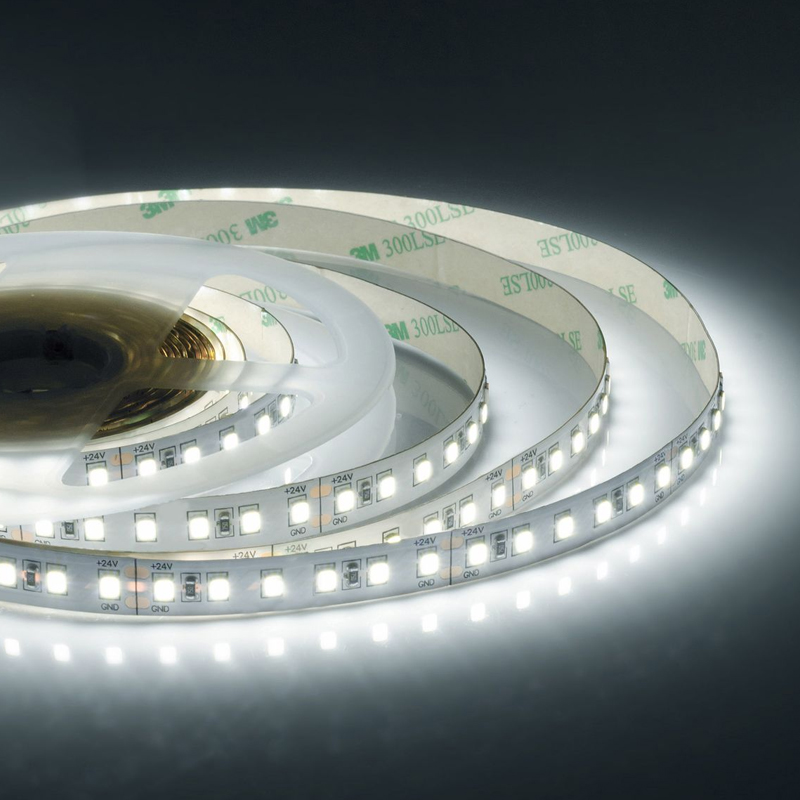 Светодиодная лента 120LED/m 2835SMD холодный белый 5M Белый Светодиодная лента 120LED/m 2835SMD холодный белый 5M Белый в Рязани | Loft Concept