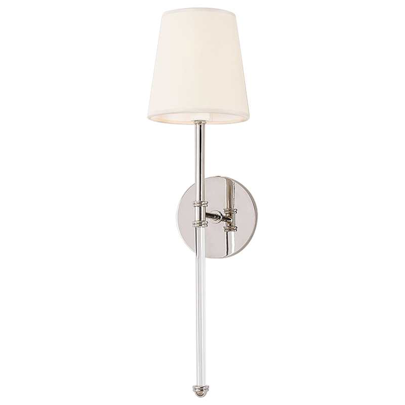Бра Natale Sconce Nickel Никель Белый Бра Natale Sconce Nickel Никель Белый в Рязани | Loft Concept