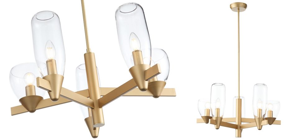 Люстра Houston 5 lamps Люстра Houston 5 lamps - Loft-Concept в Рязани