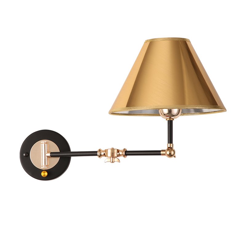 Бра Retro Teleskop lange Arm Wall Lamp Черный Медь светлая Бра Retro Teleskop lange Arm Wall Lamp Черный Медь светлая в Рязани | Loft Concept