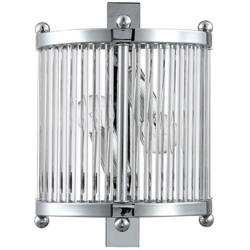 Бра Gorden Chrome Sconce Хром Прозрачный в Рязани | Loft Concept 