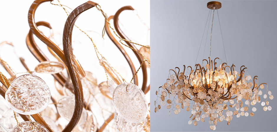 Люстра FAIRYTREE Chandelier Amber Pendants 100 Люстра FAIRYTREE Chandelier Amber Pendants 100 - Loft-Concept в Рязани