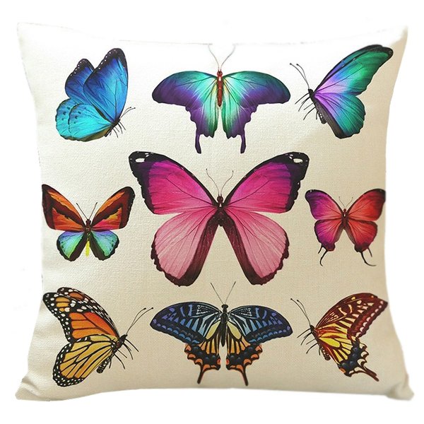 Декоративная подушка Butterfly #2 Мульти в Рязани | Loft Concept 