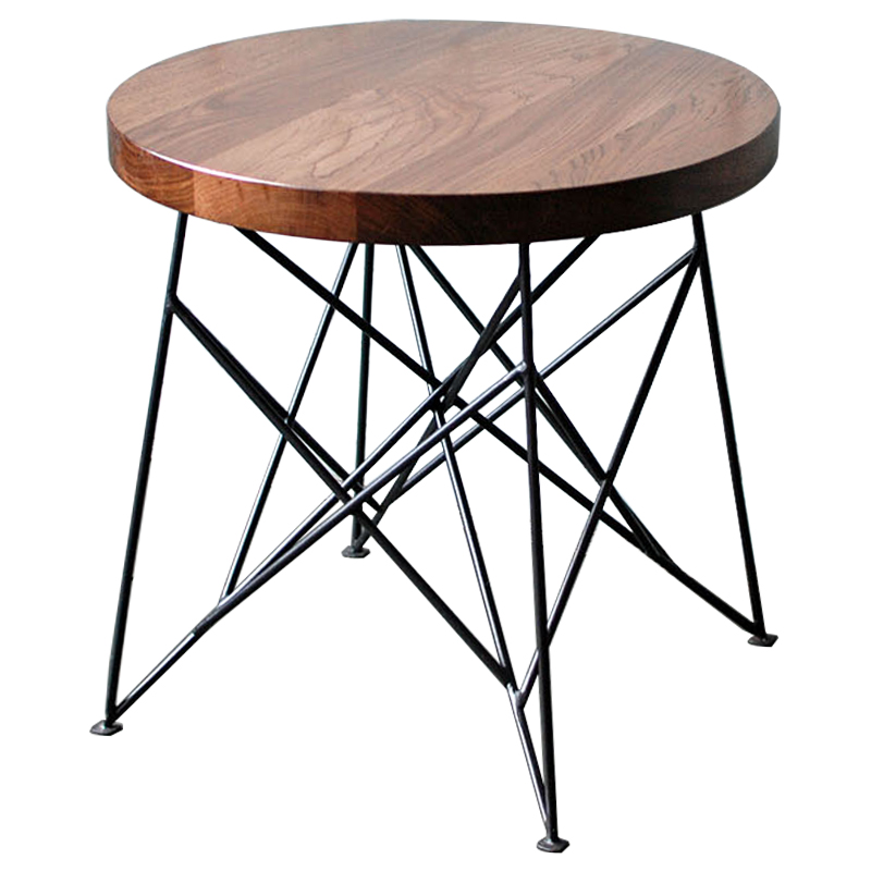 Кофейный стол Kinney Brown Industrial Metal Rust Coffee Table Черный Коричневый Кофейный стол Kinney Brown Industrial Metal Rust Coffee Table Черный Коричневый в Рязани | Loft Concept