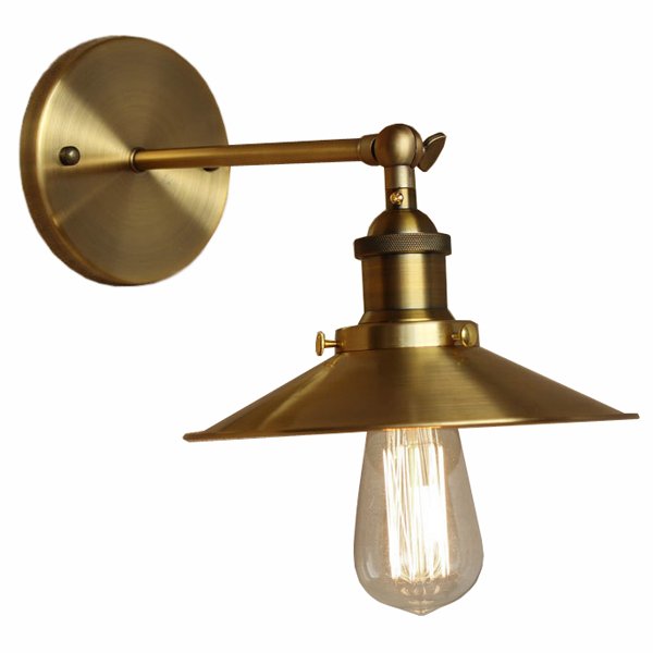 Бра Cone 20th c.Factory filament Gold  в Рязани | Loft Concept 
