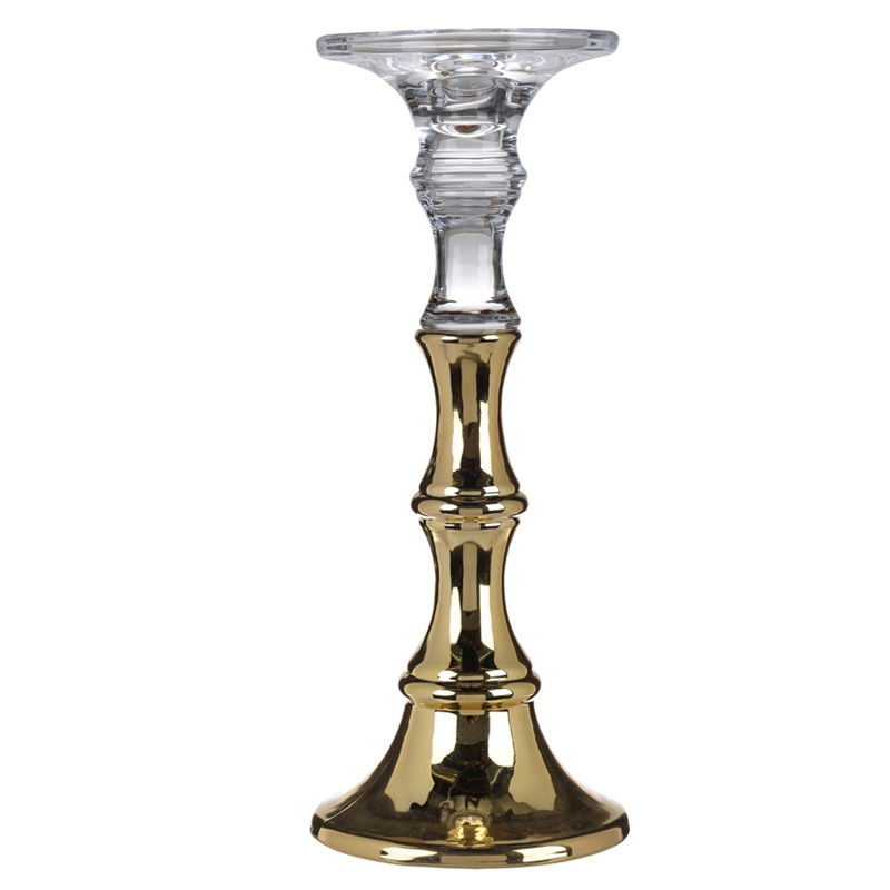 Подсвечник Eugenie Candlestick 30 Глянцевое золото Подсвечник Eugenie Candlestick 30 Глянцевое золото в Рязани | Loft Concept