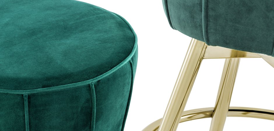Барный стул Eichholtz Bar Stool Bolton Барный стул Eichholtz Bar Stool Bolton - Loft-Concept в Рязани