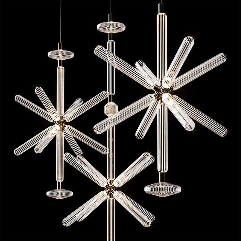 Люстра Lasvit Cipher STLFinder pendant lighting Глянцевое золото Прозрачный Люстра Lasvit Cipher STLFinder pendant lighting Глянцевое золото Прозрачный в Рязани | Loft Concept