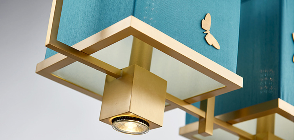 Люстра с бабочками Butterflies Blue Background Chandelier Люстра с бабочками Butterflies Blue Background Chandelier - Loft-Concept в Рязани
