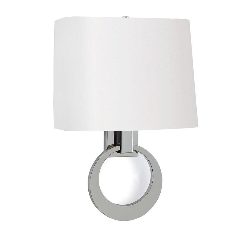 Бра Dana Sconce Silver Ring Серебряный Белый Бра Dana Sconce Silver Ring Серебряный Белый в Рязани | Loft Concept