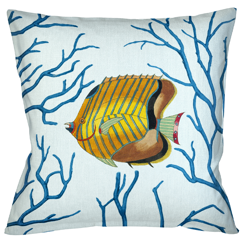 Декоративная подушка Seashell Still Life 2 Мульти Декоративная подушка Seashell Still Life 2 Мульти в Рязани | Loft Concept