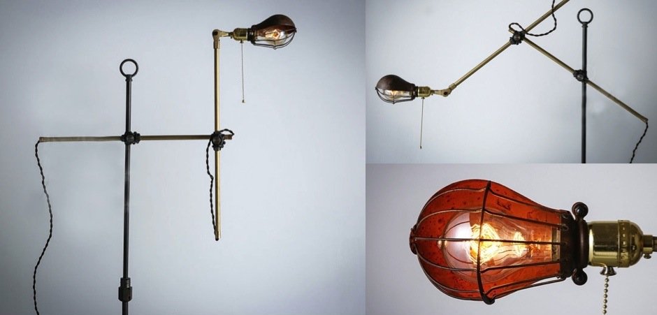 Напольный светильник Steampunk Extension Pole Floor 2 Напольный светильник Steampunk Extension Pole Floor 2 - Loft-Concept в Рязани