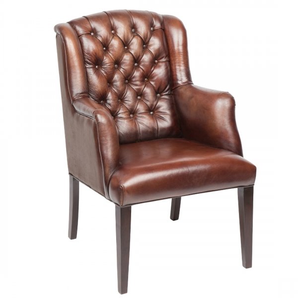 Кресло Leather Elegance Коричневый Кресло Leather Elegance Коричневый в Рязани | Loft Concept