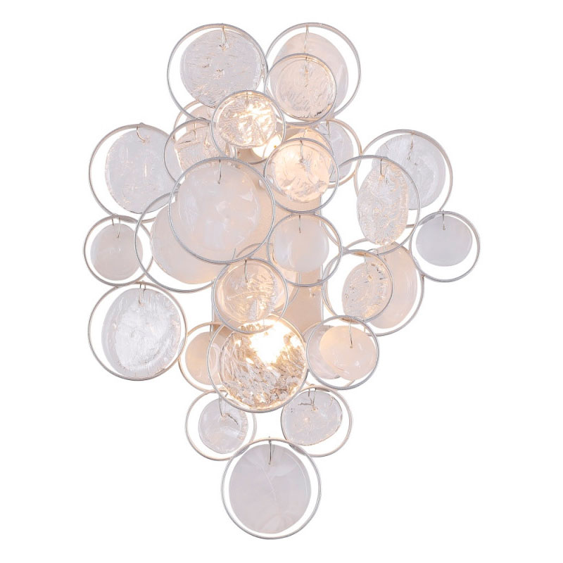 Бра White Crystal Ice Floes Перламутровый Бра White Crystal Ice Floes Перламутровый в Рязани | Loft Concept
