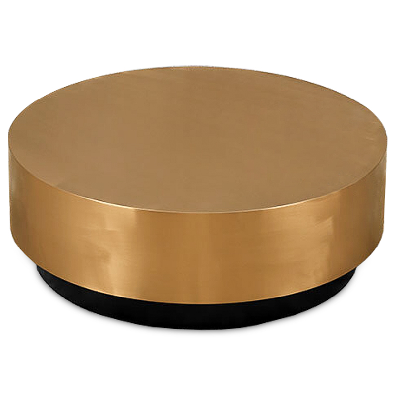 Кофейный столик Gold Washer Coffee Table Золотой Черный Кофейный столик Gold Washer Coffee Table Золотой Черный в Рязани | Loft Concept