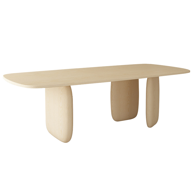 Обеденный стол Colon Dining Table Древесина Бежевый Обеденный стол Colon Dining Table Древесина Бежевый в Рязани | Loft Concept