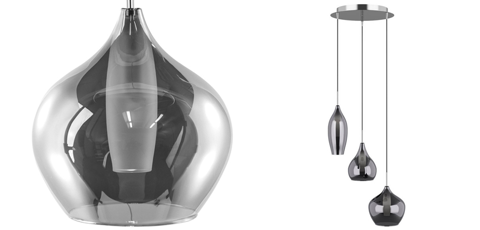 Люстра Candiano Smoke Triple Люстра Candiano Smoke Triple - Loft-Concept в Рязани