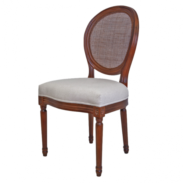 Стул French chairs Provence Beige rattan Chair Бежевый Коричневый Стул French chairs Provence Beige rattan Chair Бежевый Коричневый в Рязани | Loft Concept