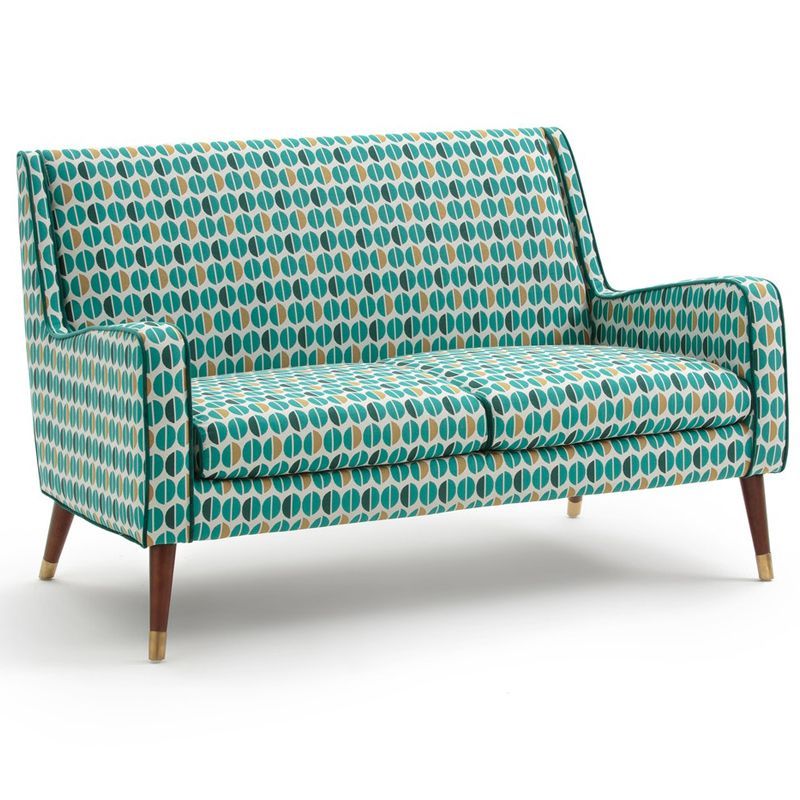 Диван Classic Furniture синий белый желтый Белый Синий Желтый Латунь Диван Classic Furniture синий белый желтый Белый Синий Желтый Латунь в Рязани | Loft Concept