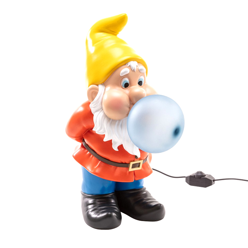 Настольная лампа Seletti Gummy Snooping Синий Желтый Красный Настольная лампа Seletti Gummy Snooping Синий Желтый Красный в Рязани | Loft Concept