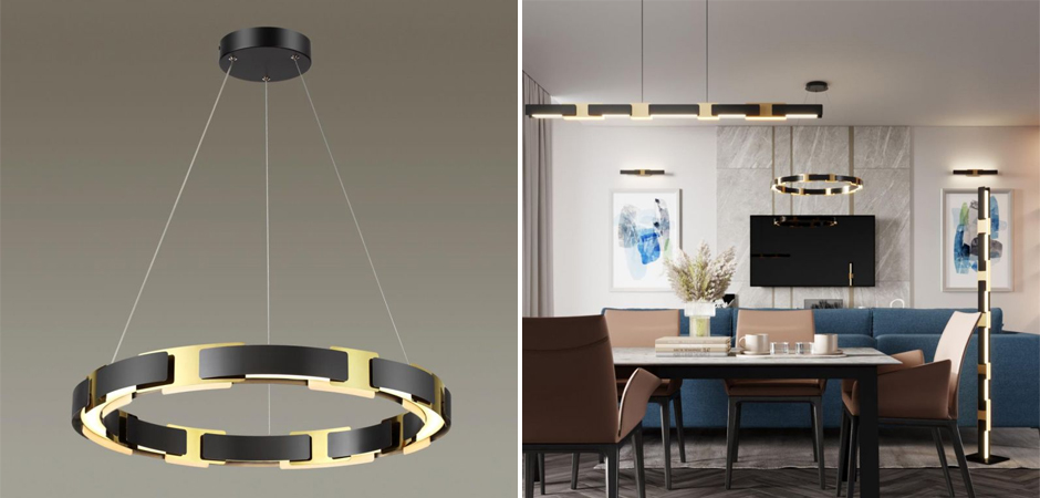 Люстра Shades of Gold диаметр 60 см Люстра Shades of Gold диаметр 60 см - Loft-Concept в Рязани