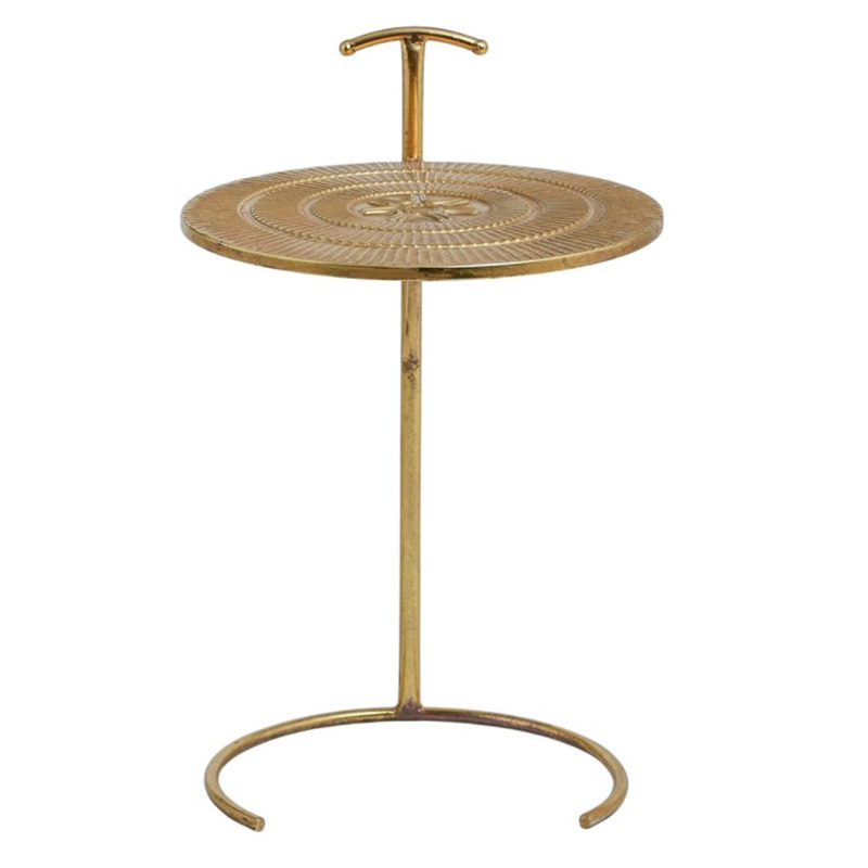 Приставной стол Zethar Side table Золотой Приставной стол Zethar Side table Золотой в Рязани | Loft Concept