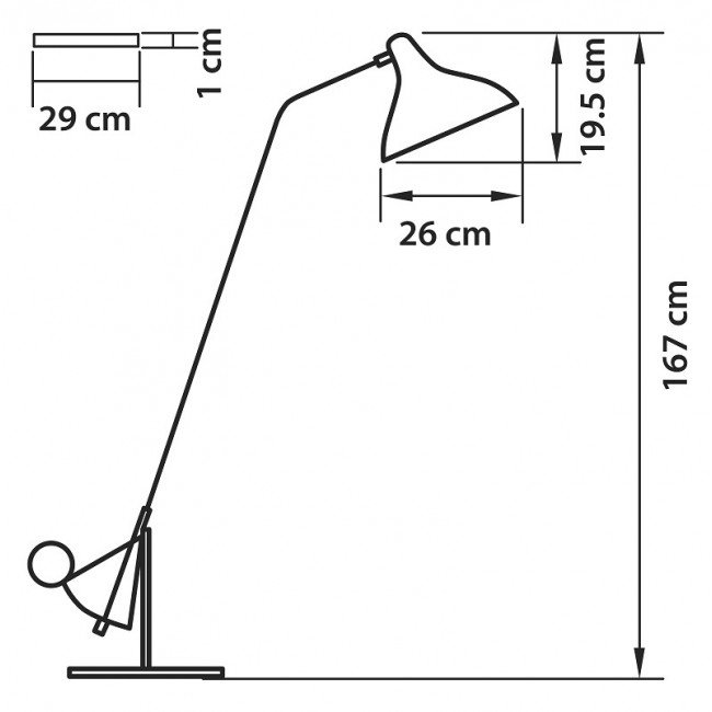 Торшер Lampara Floor Lamp Торшер Lampara Floor Lamp в Рязани