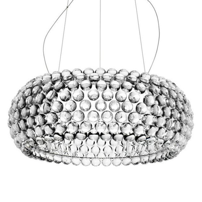 Люстра Foscarini Caboche Clear Patricia Urquiola Хром Прозрачный (Transparent) Люстра Foscarini Caboche Clear Patricia Urquiola Хром Прозрачный (Transparent) в Рязани | Loft Concept