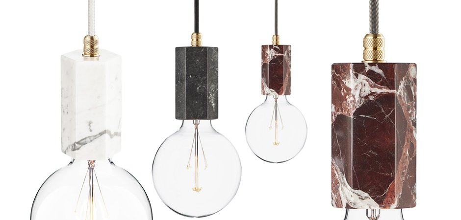Подвесной светильник MARMOR TROM Nero Подвесной светильник MARMOR TROM Nero - Loft-Concept в Рязани
