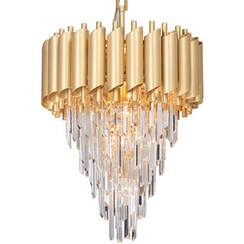 Empire Gold Chandelier Crystal D 50 Глянцевое золото Empire Gold Chandelier Crystal D 50 Глянцевое золото в Рязани | Loft Concept