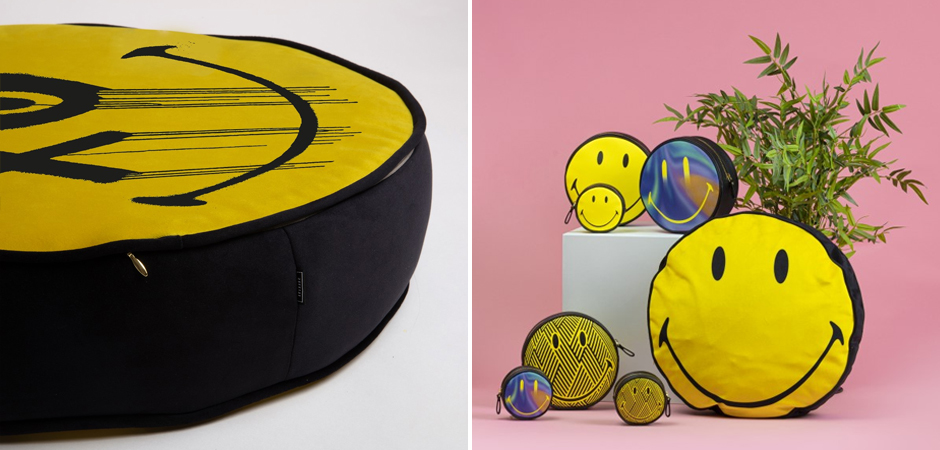 Подушка OX Cushion Smiley by Andre Saraiva Подушка OX Cushion Smiley by Andre Saraiva - Loft-Concept в Рязани