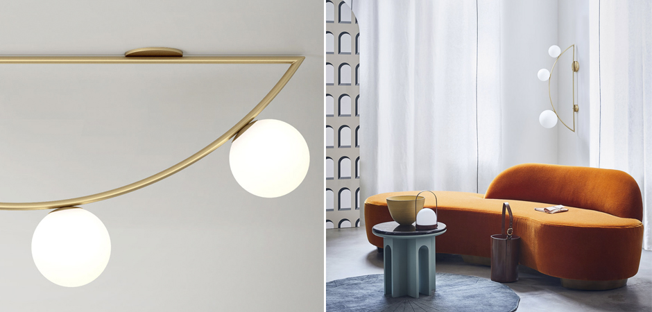 Потолочный светильник Atelier Areti Girlande Ceiling Crescent 3 Потолочный светильник Atelier Areti Girlande Ceiling Crescent 3 - Loft-Concept в Рязани